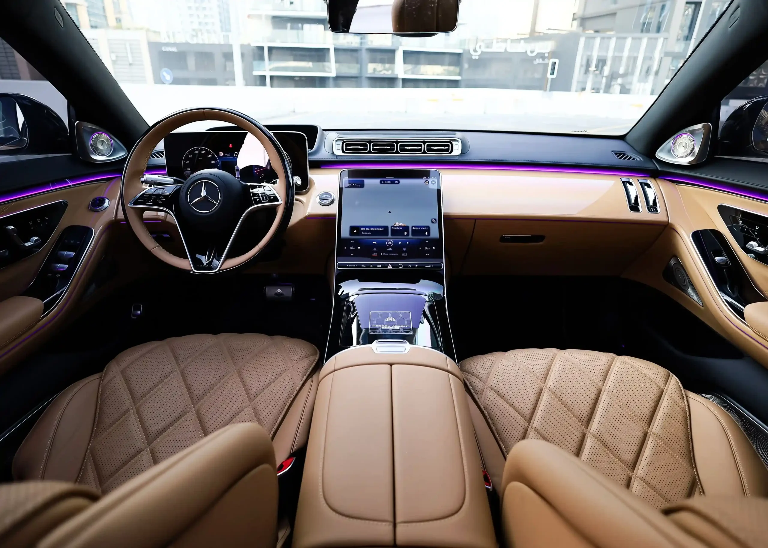 Rent Mercedes Maybach S680 Virgil Abloh in Dubai