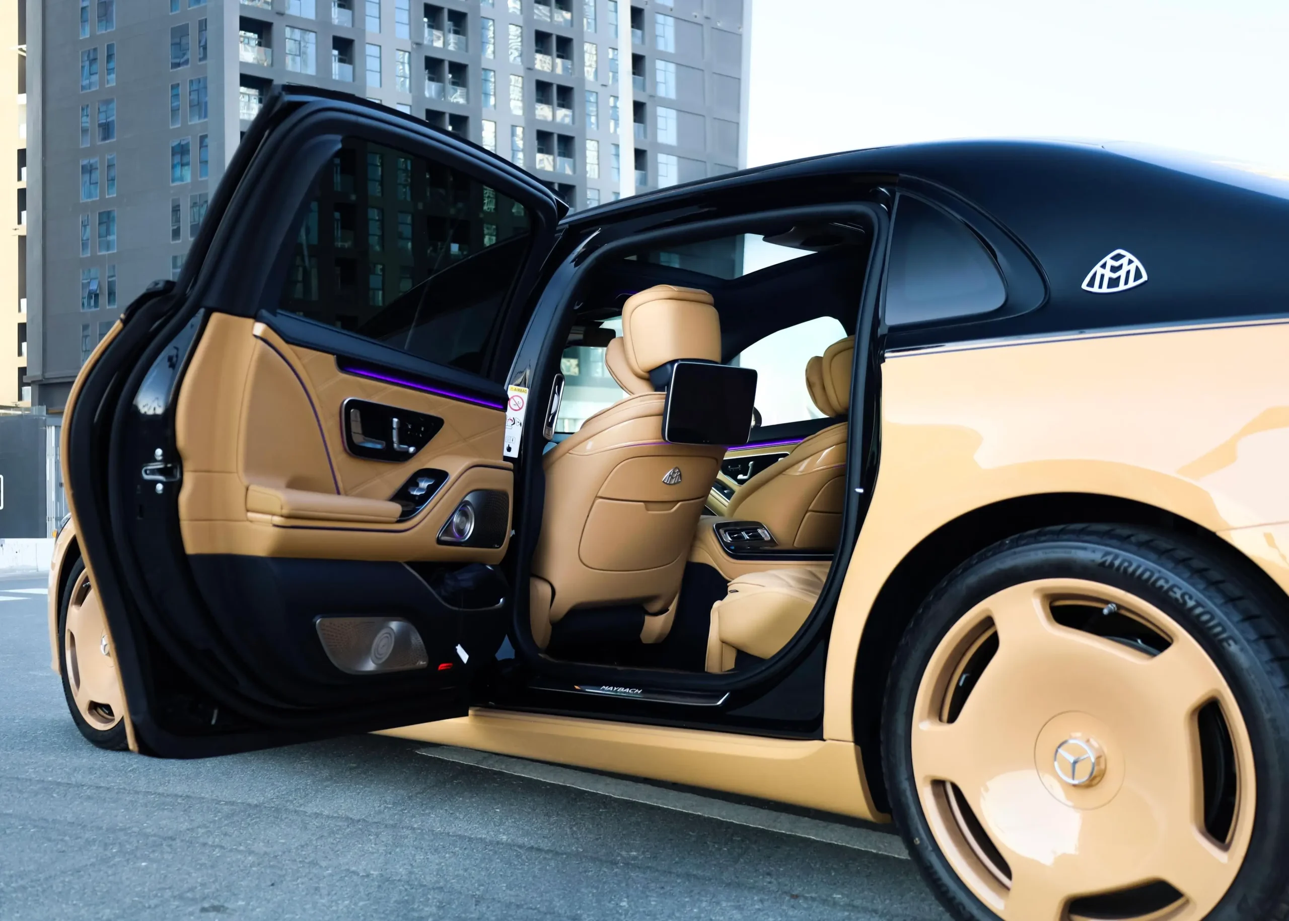 Rent Mercedes Maybach S680 Virgil Abloh in Dubai
