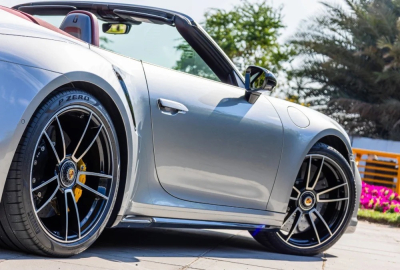 Porsche 911 Turbo S Cabriolet Rental Dubai