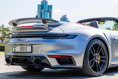 Porsche 911 Turbo S Cabriolet Rental Dubai