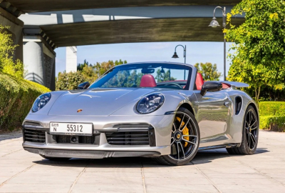Porsche 911 Turbo S Cabriolet Rental Dubai