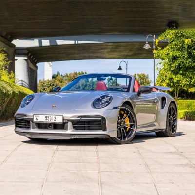 Porsche 911 Turbo S Cabriolet Rental Dubai
