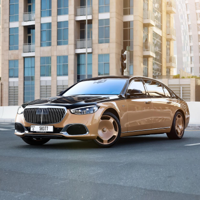 Rent Mercedes Maybach S680 Virgil Abloh in Dubai