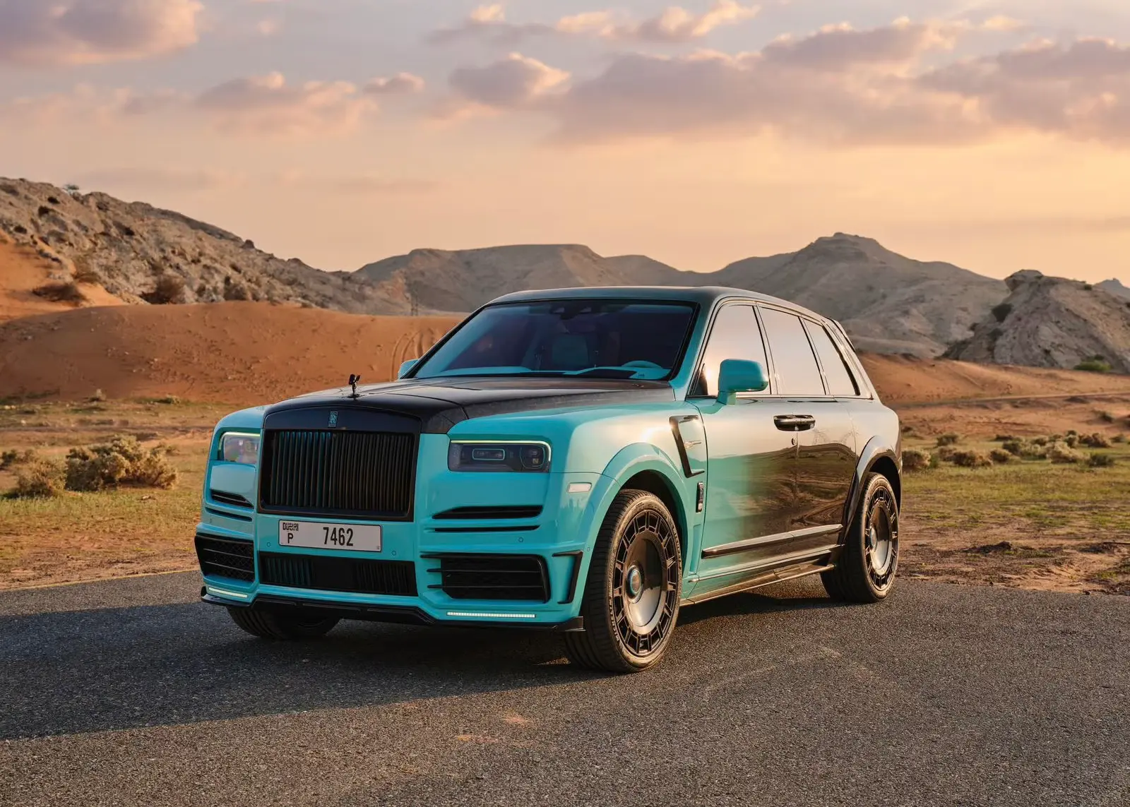 Rent Rolls Royce Cullinan Mansory in Dubai