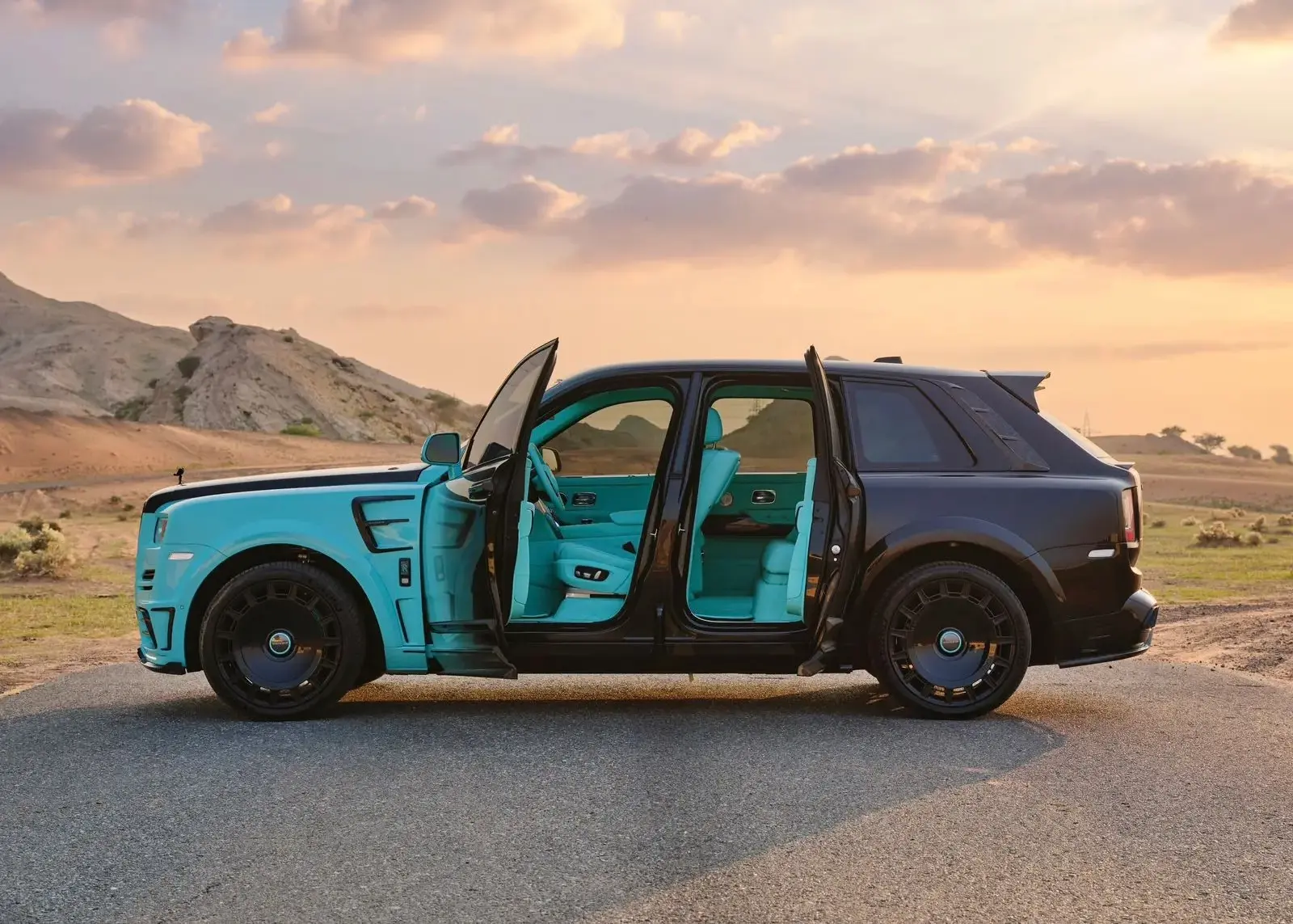 Rent Rolls Royce Cullinan Mansory in Dubai