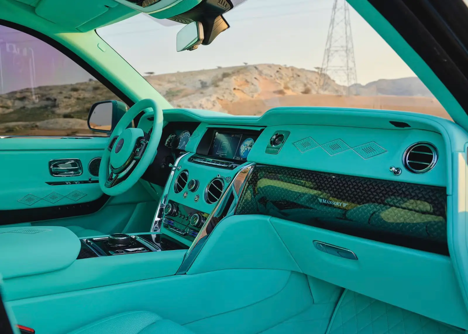 Rent Rolls Royce Cullinan Mansory in Dubai