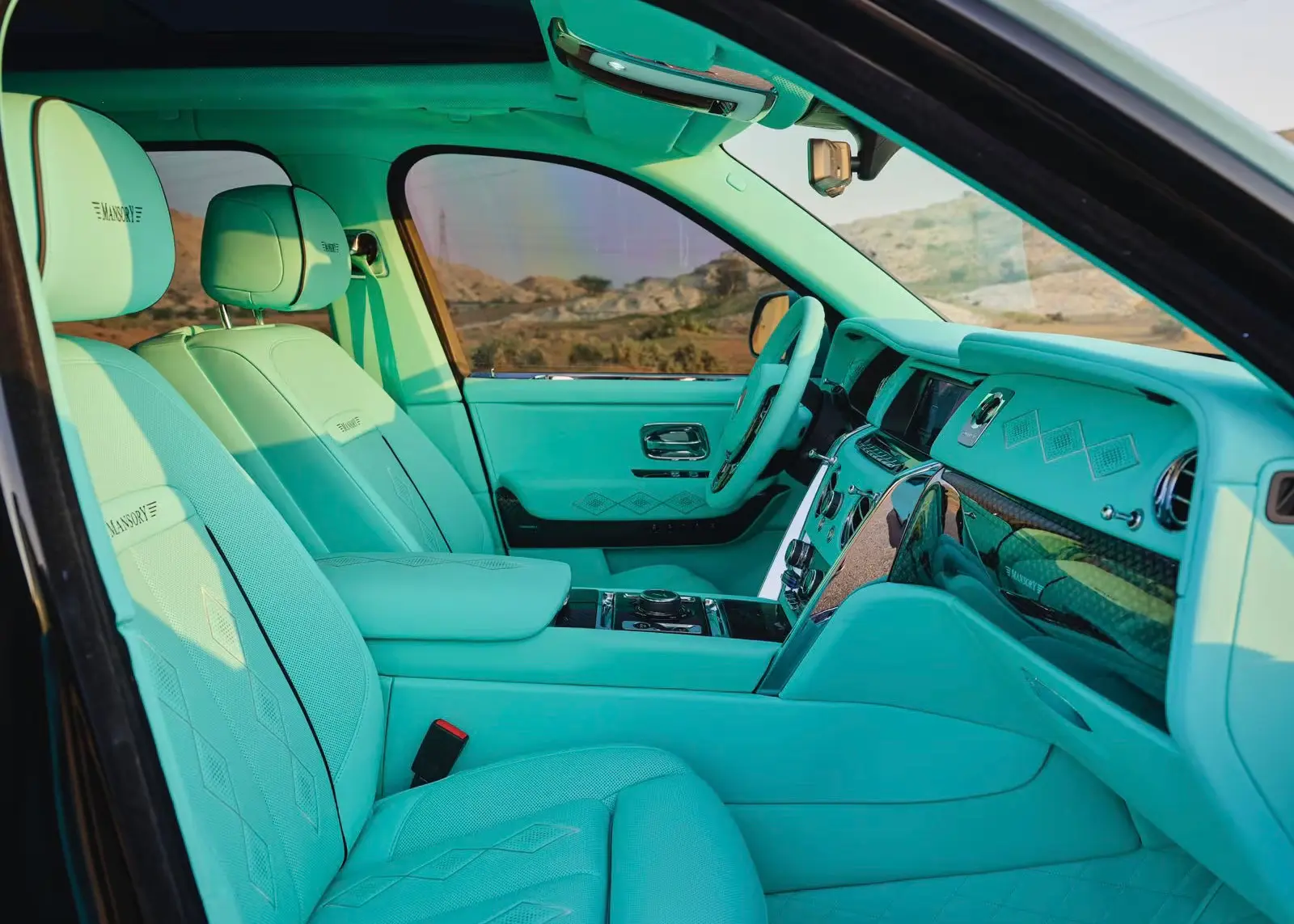 Rent Rolls Royce Cullinan Mansory in Dubai