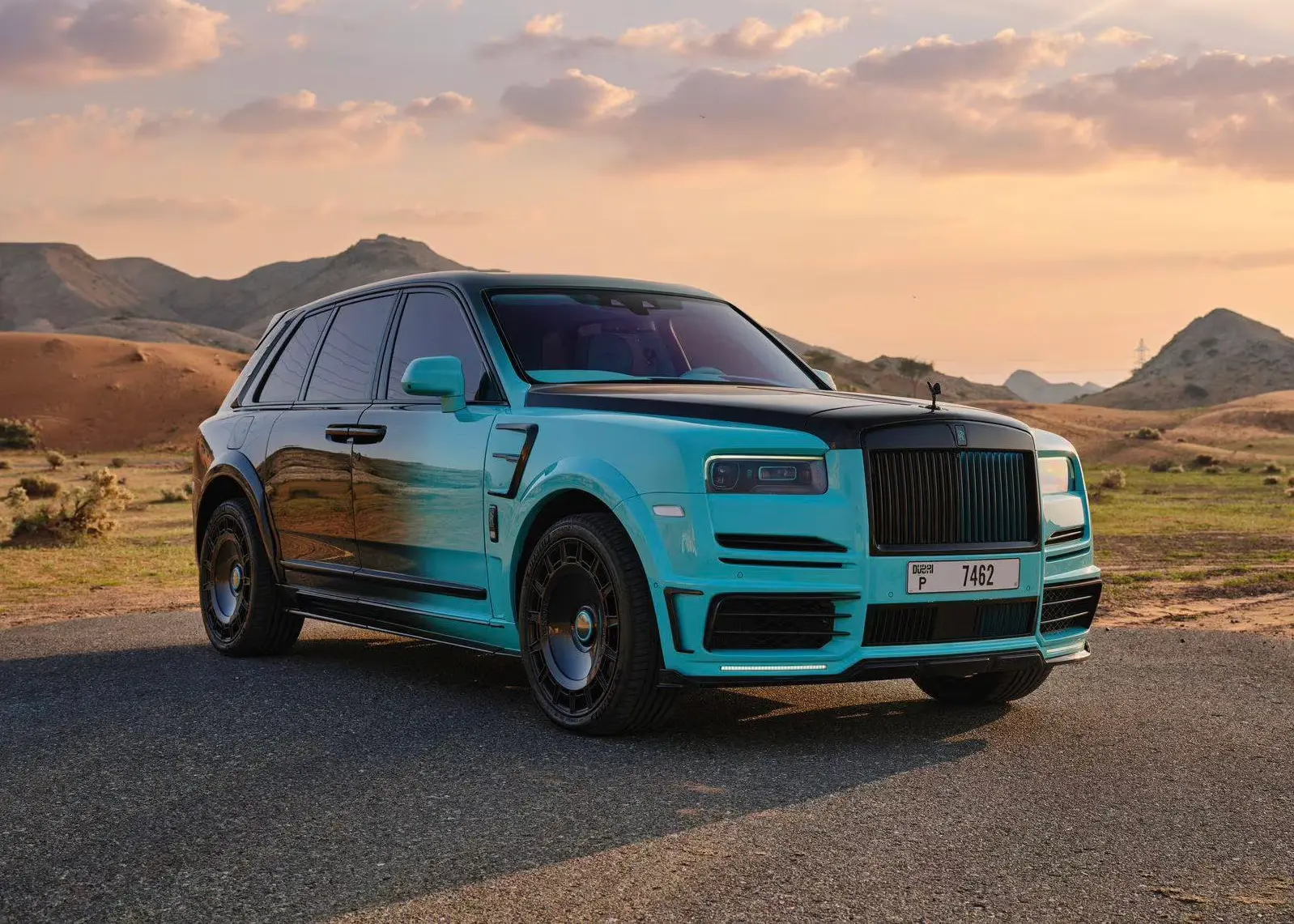 Rent Rolls Royce Cullinan Mansory in Dubai