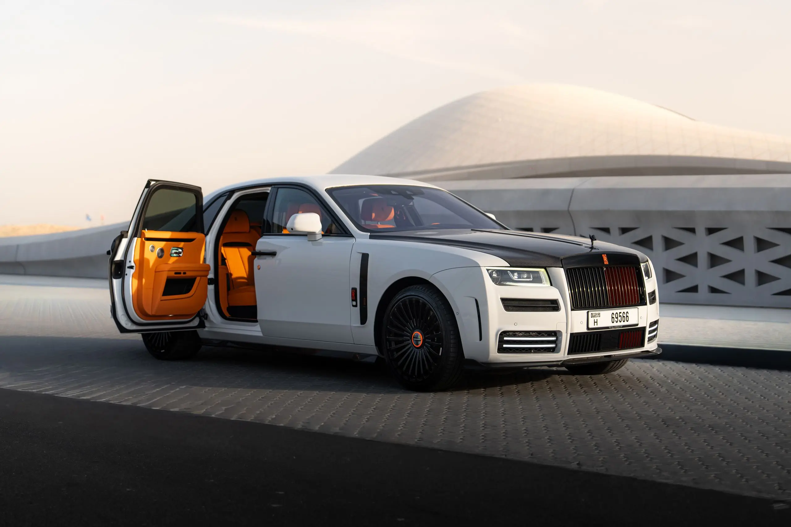 Rent Rolls Royce Ghost Mansory in Dubai