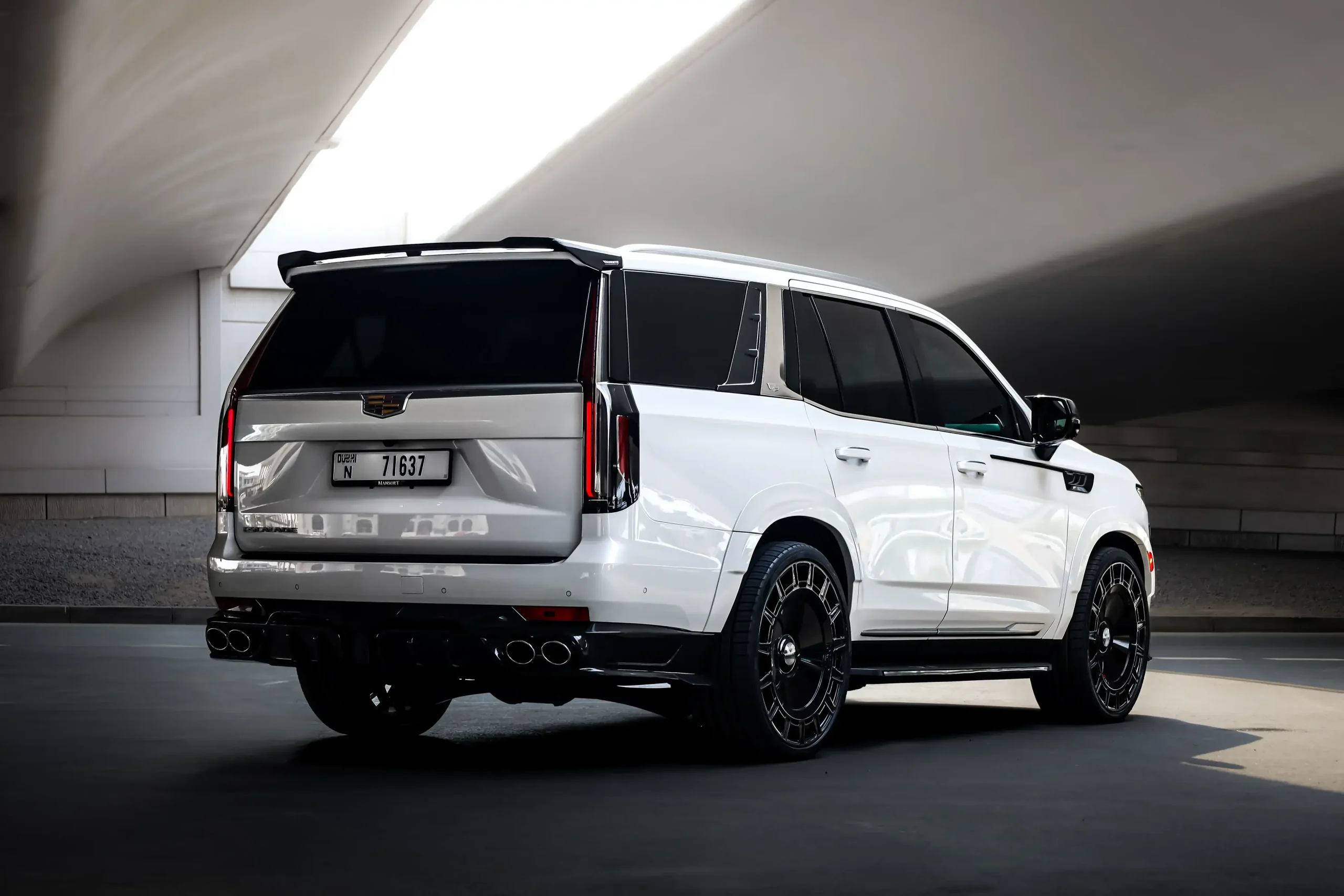 Rent Cadillac Escalade Mansory In Dubai