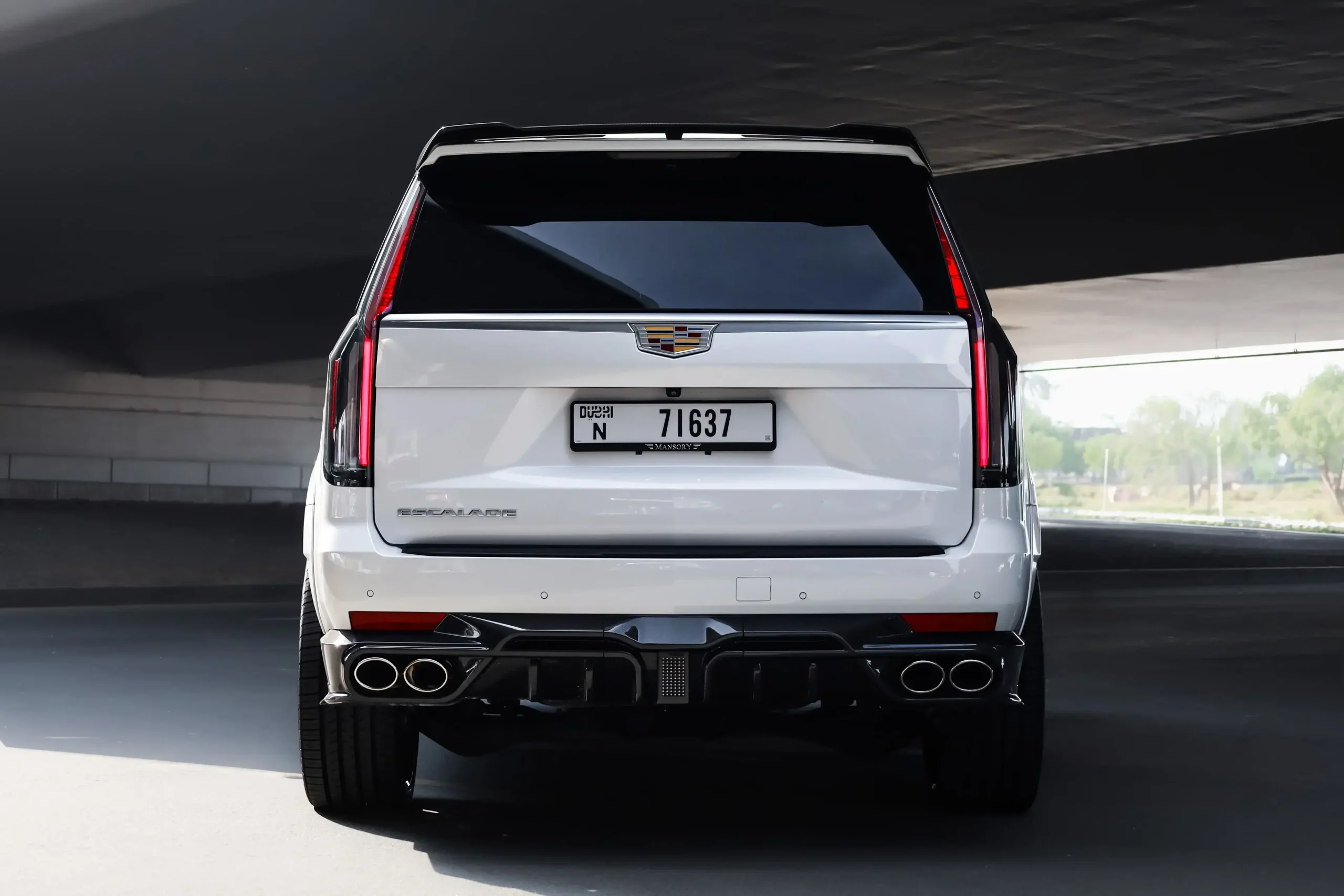 Rent Cadillac Escalade Mansory In Dubai