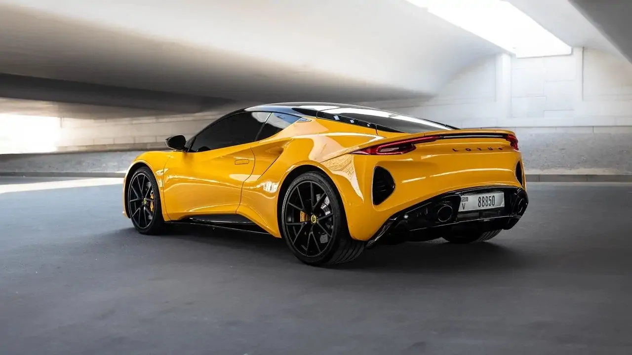 Rent Lotus Emira in Dubai