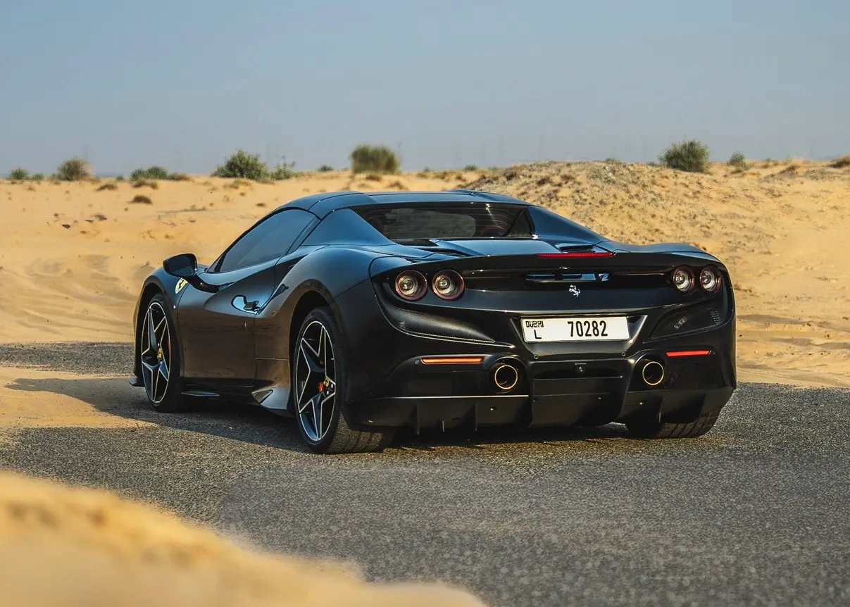 Ferrari F8 Spider hire Dubai