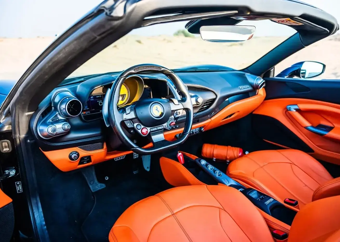 Ferrari F8 Spider hire Dubai