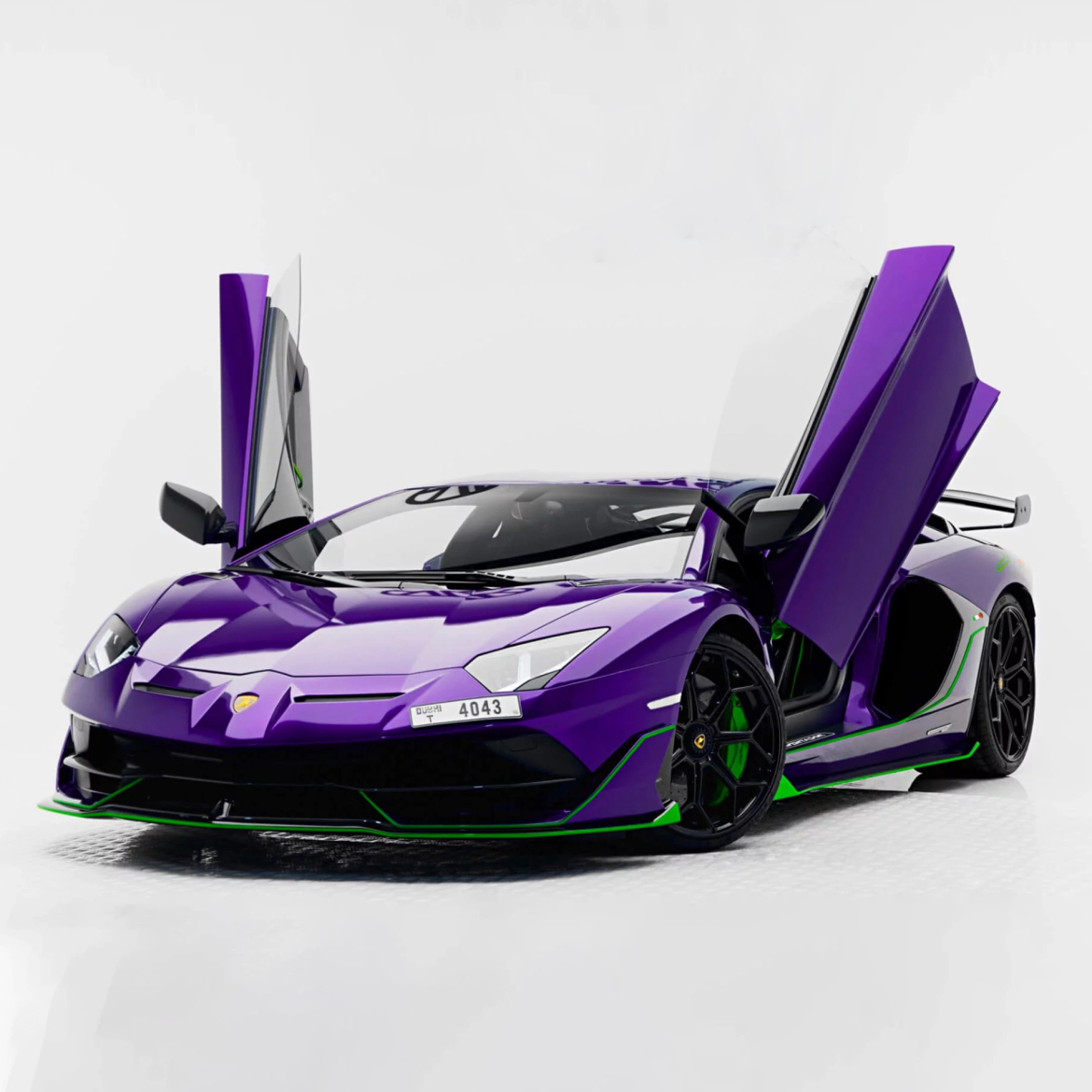 Lamborghini Aventador SVJ - Purple