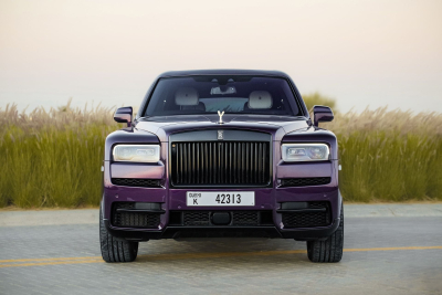 Rent Rolls Royce Cullinan Violet in Dubai