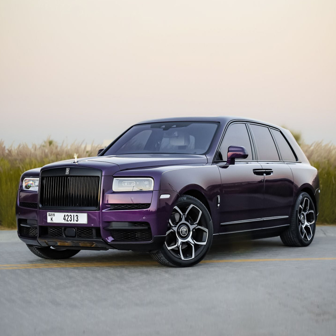 Rolls Royce Cullinan Violet