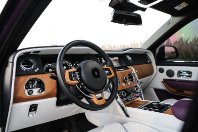 Rent Rolls Royce Cullinan Violet in Dubai