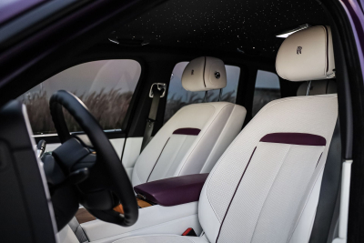 Rent Rolls Royce Cullinan Violet in Dubai