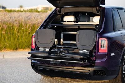 Rent Rolls Royce Cullinan Violet in Dubai