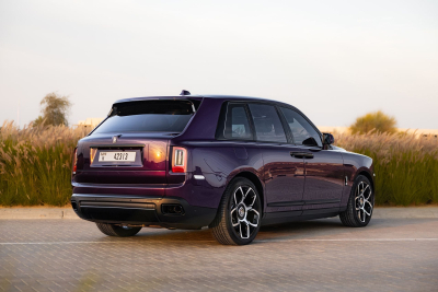 Rent Rolls Royce Cullinan Violet in Dubai
