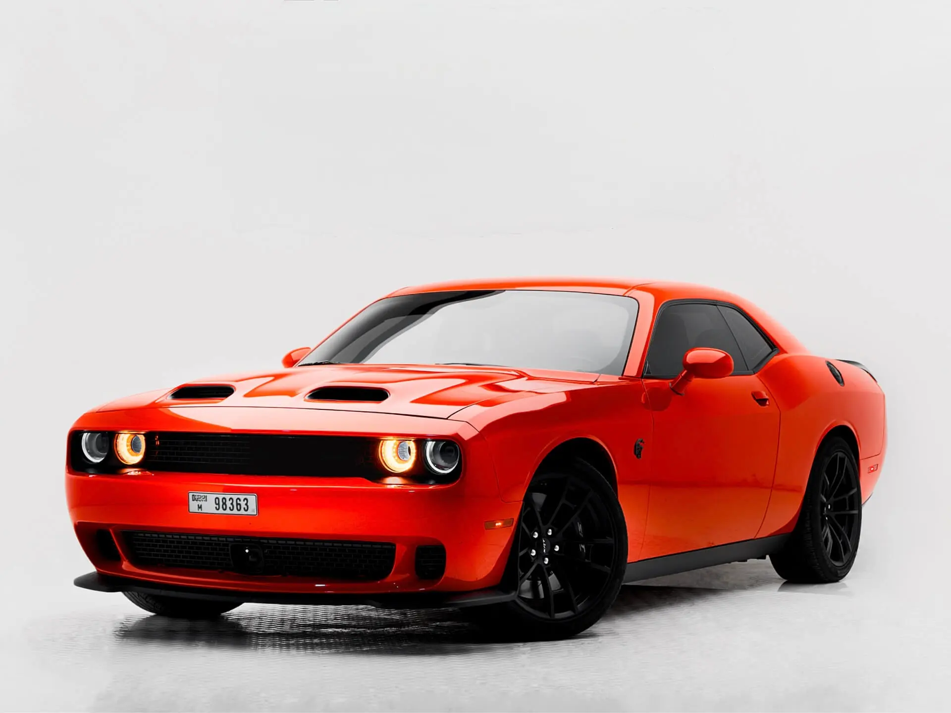 Rent Dodge Challenger Hellcat in Dubai