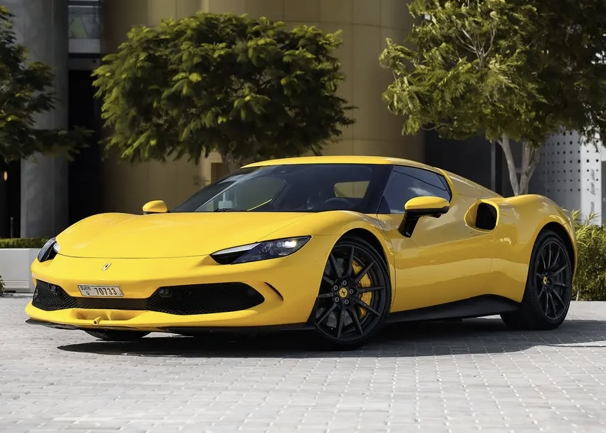 Rent Ferrari 296 GTB in Dubai