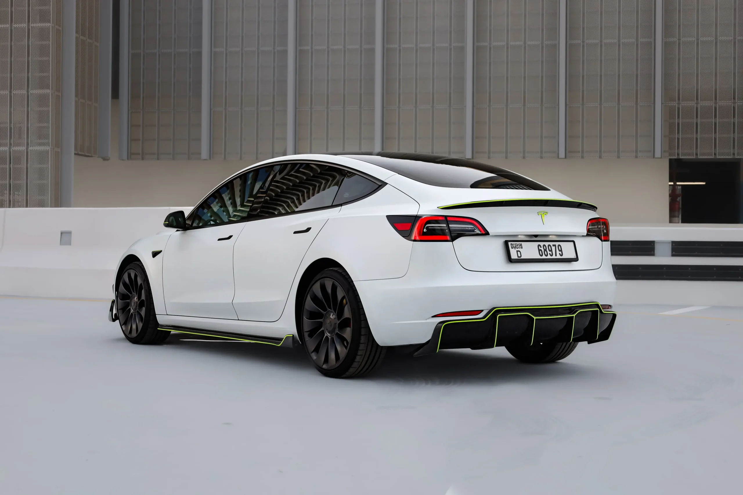 Rent Tesla 3 in Dubai