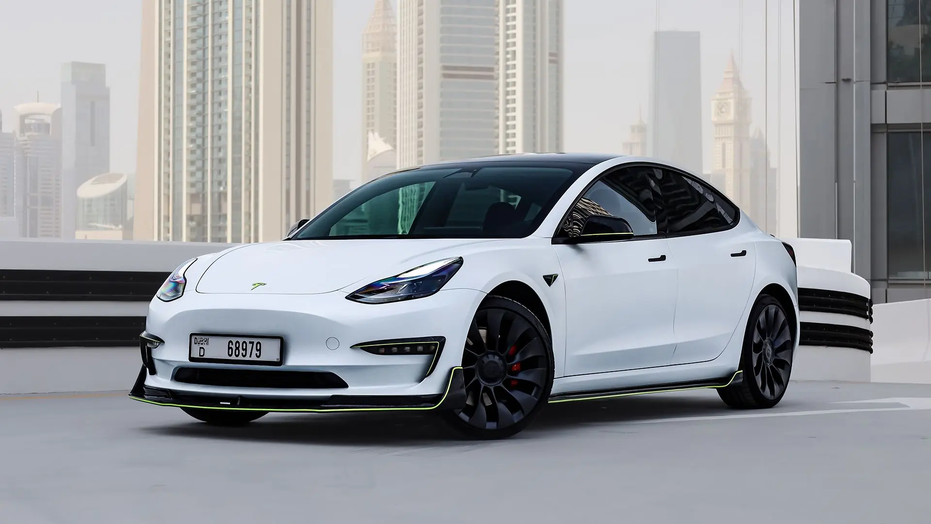 Rent Tesla Model 3 Performance in Dubai