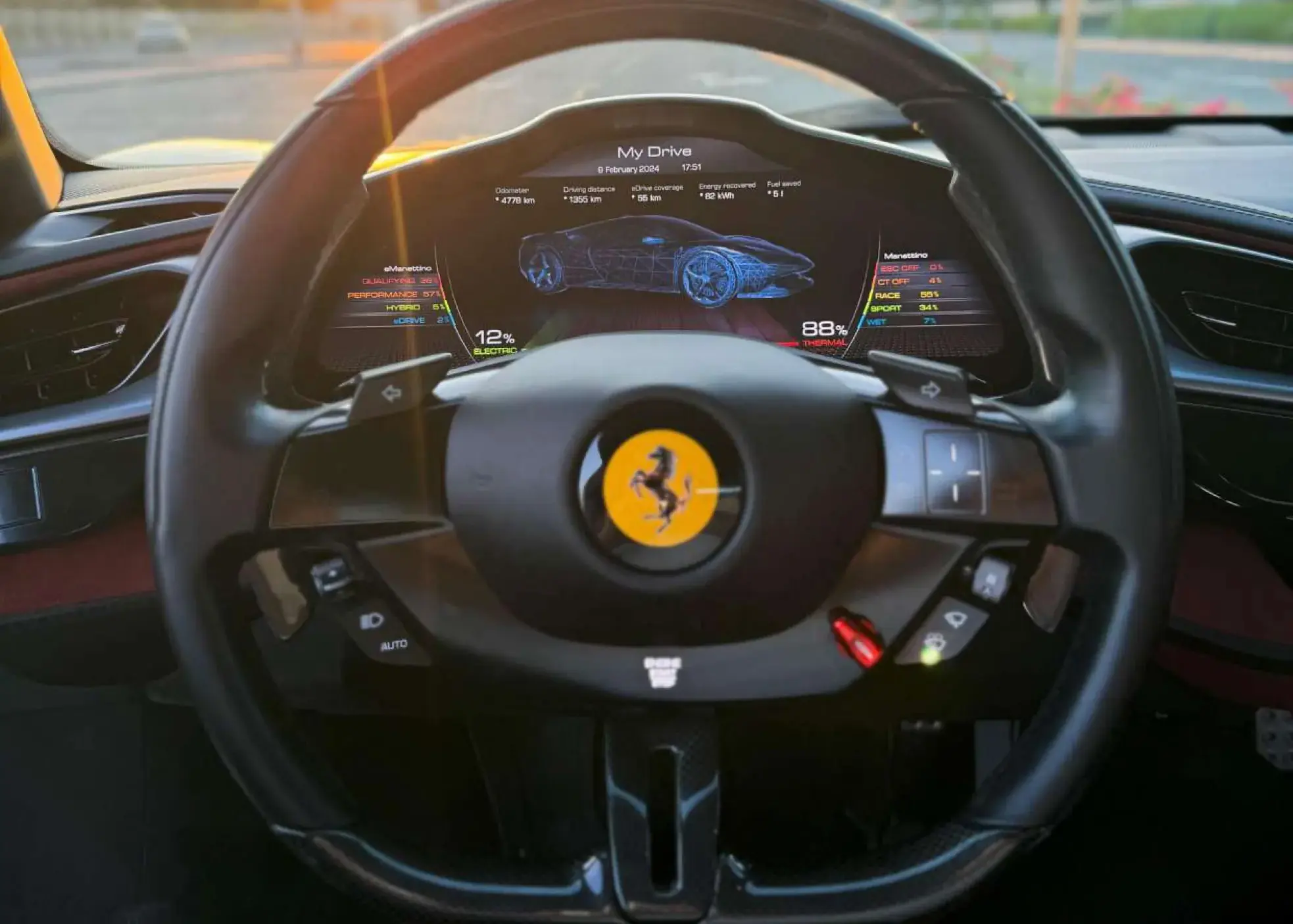 Ferrari SF90 Rental Dubai