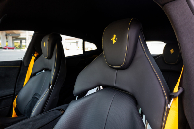 Black Ferrari Purosangue Rental Dubai