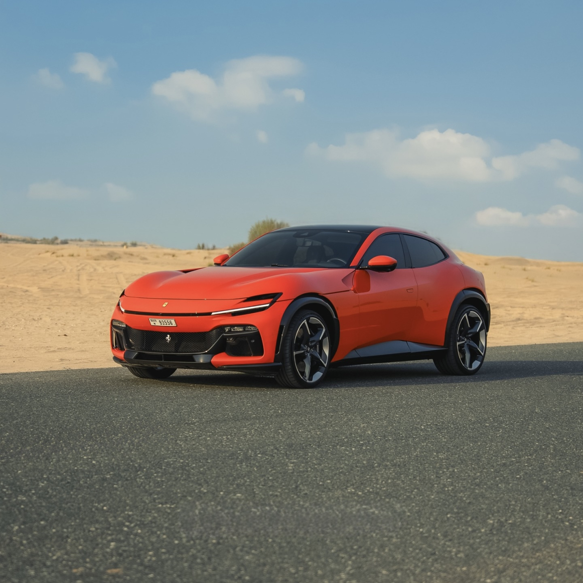 Ferrari Purosangue Orange