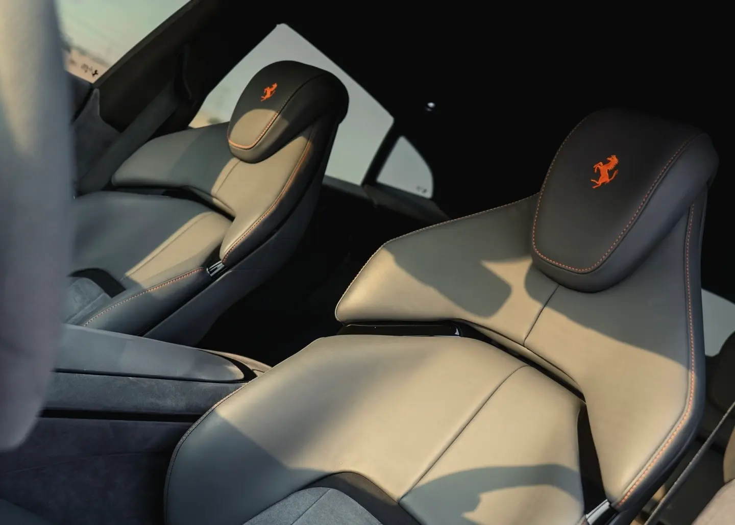 Rent Ferrari Purosangue Orange in Dubai