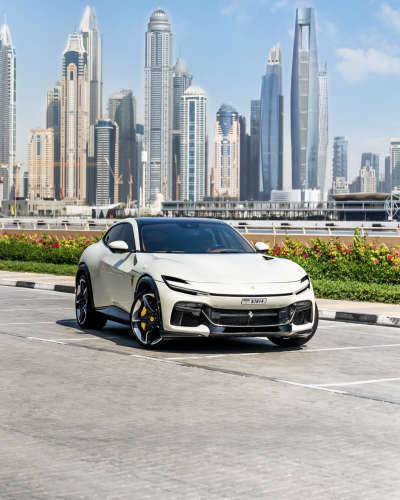 Rent Ferrari Purosangue in Dubai