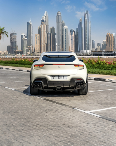 Rent Ferrari Purosangue in Dubai