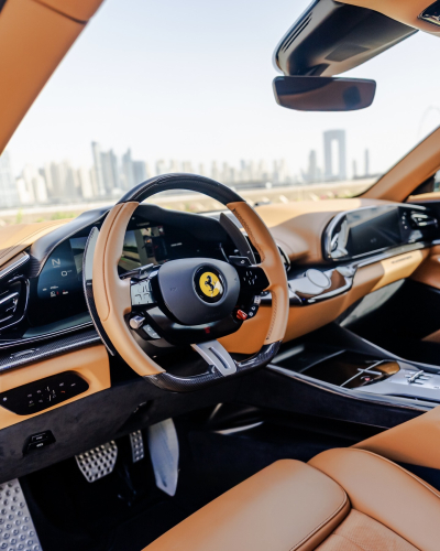 Rent Ferrari Purosangue in Dubai