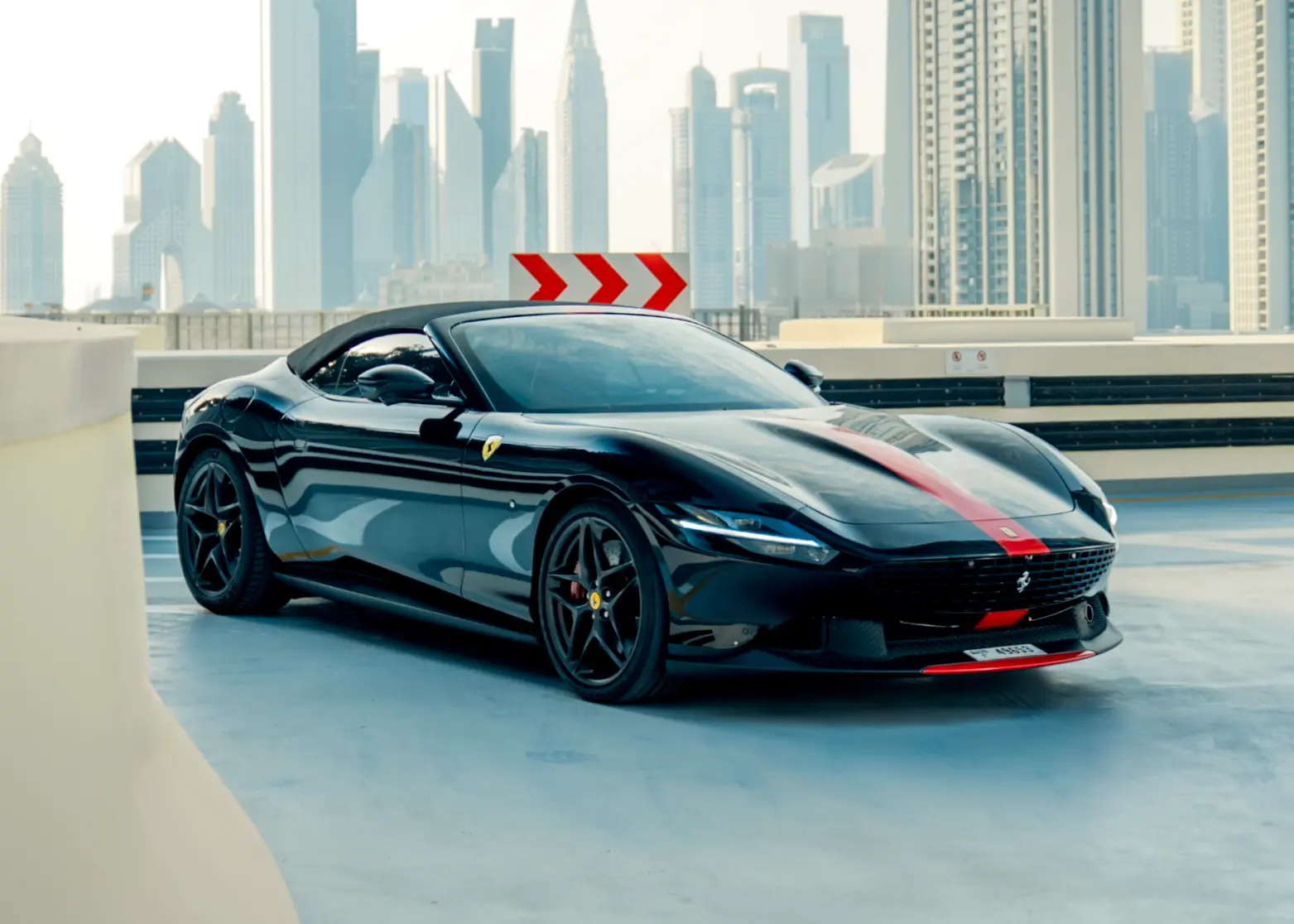 Rent Ferrari Roma Spider in Dubai