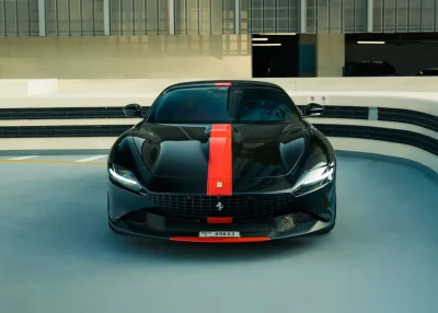Rent Ferrari Roma Spider in Dubai