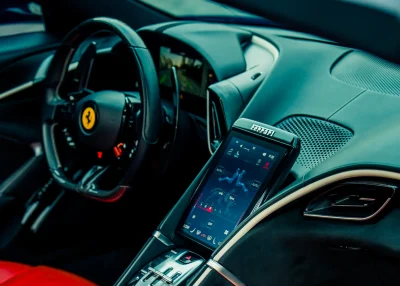 Rent Ferrari Roma Spider in Dubai
