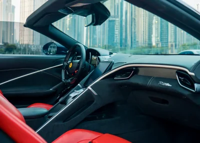 Rent Ferrari Roma Spider in Dubai