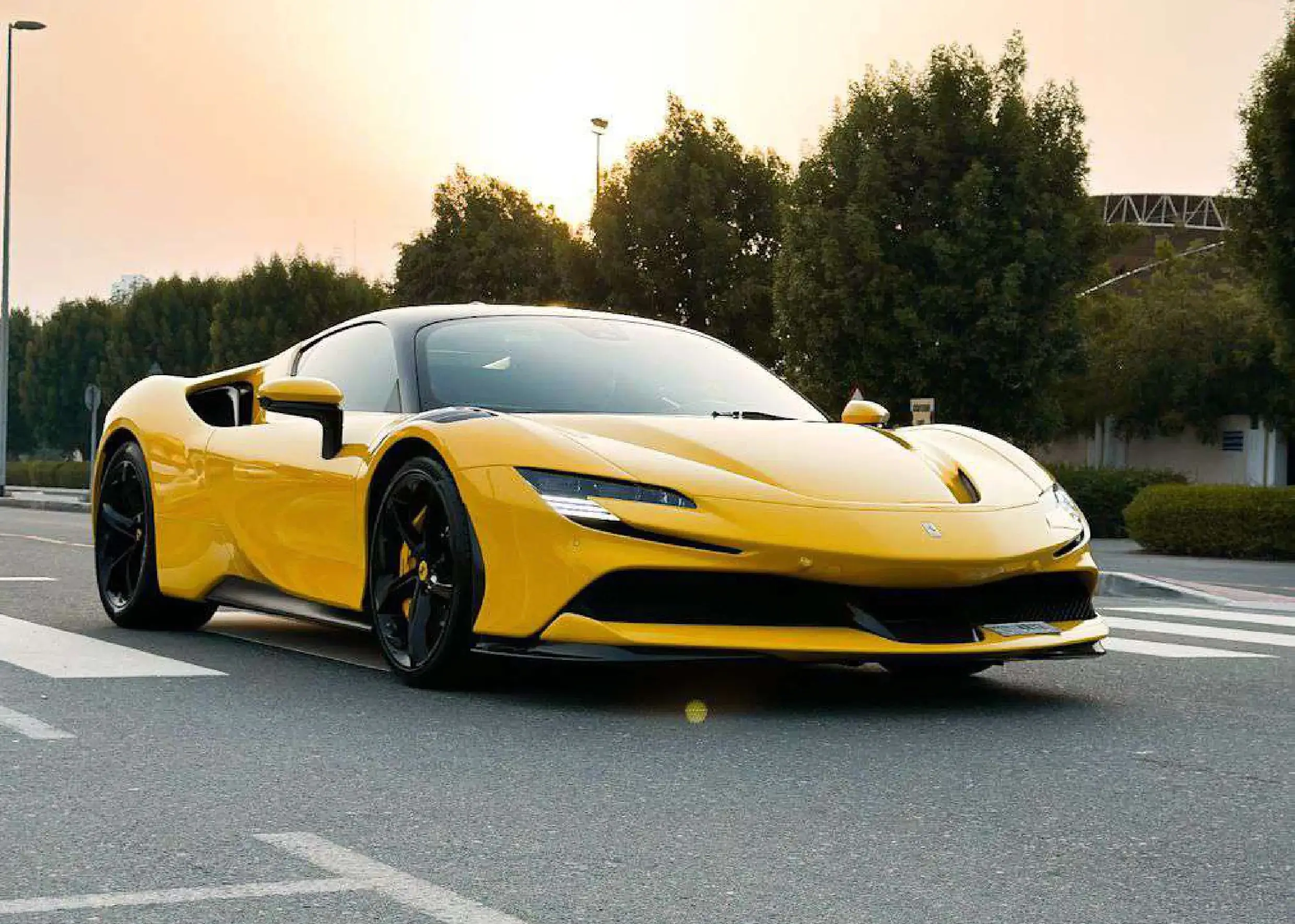 Rent Ferrari SF90 in Dubai