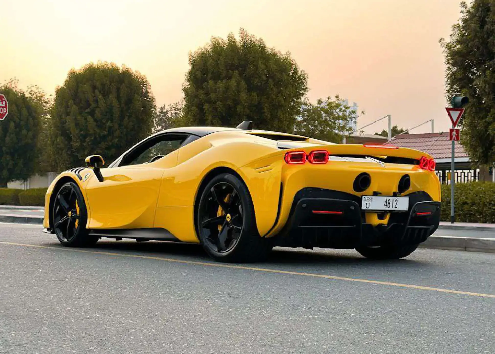Rent Ferrari SF90 in Dubai