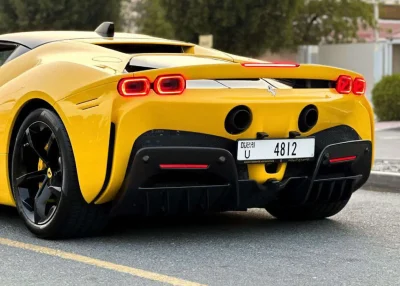 Rent Ferrari SF90 in Dubai