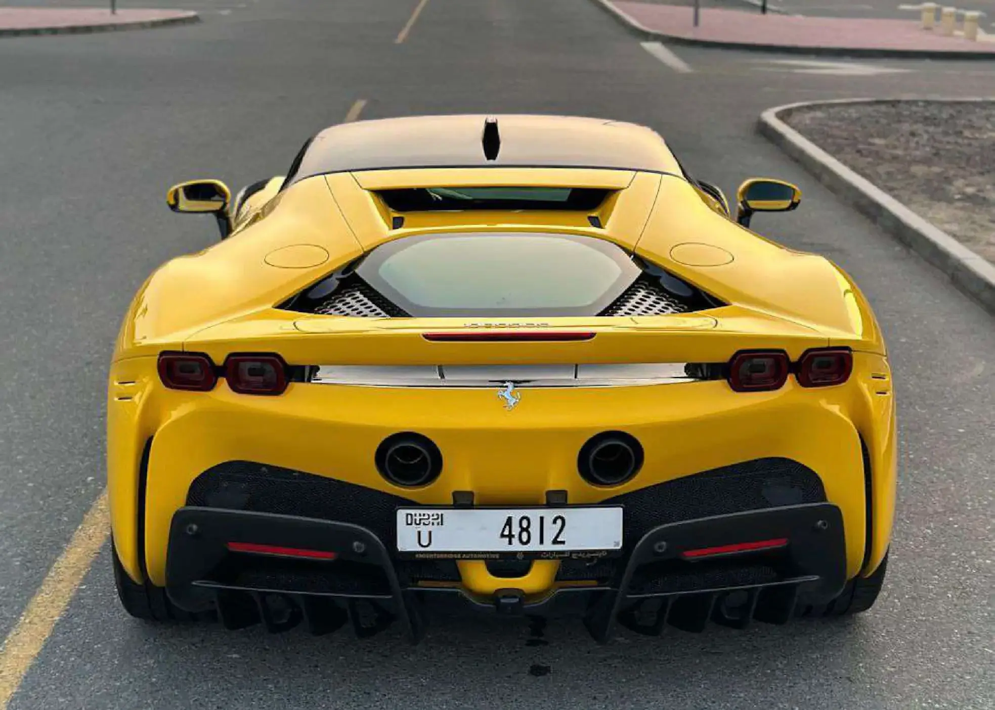 Rent Ferrari SF90 in Dubai