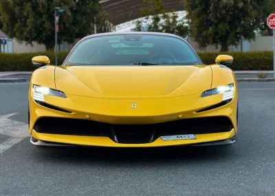 Rent Ferrari SF90 in Dubai