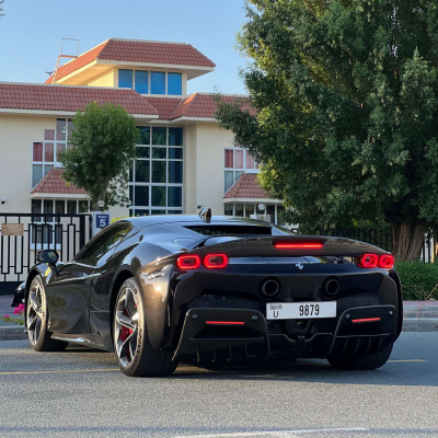 Rent the Ferrari SF90 Stradale in Dubai