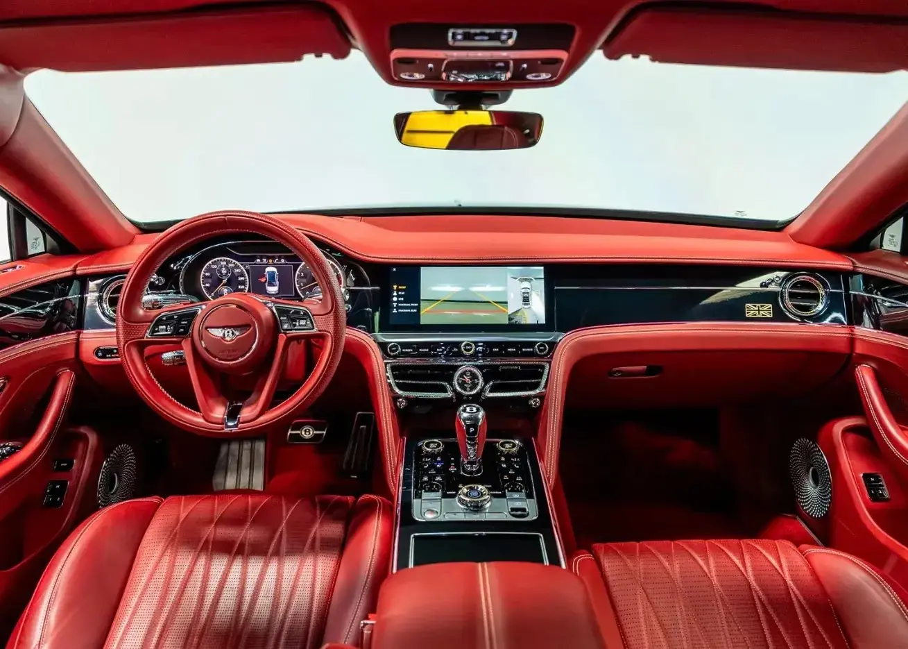 Black Bentley Flying Spur Rental Dubai