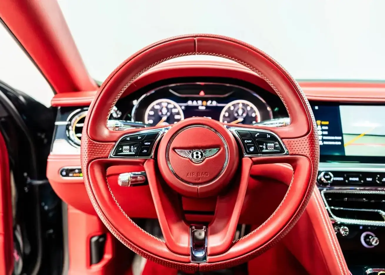 Black Bentley Flying Spur Rental Dubai