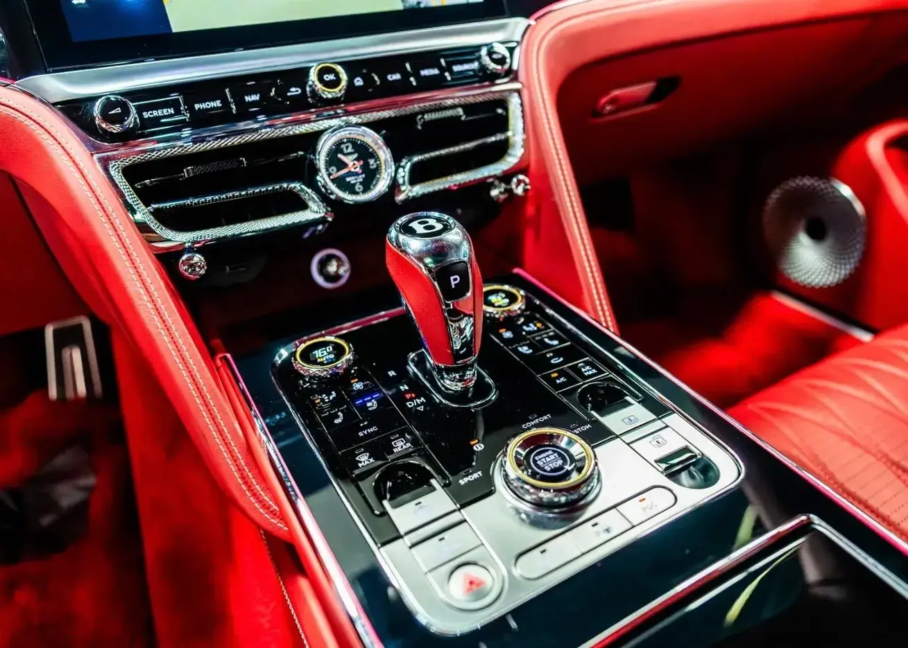 Black Bentley Flying Spur Rental Dubai