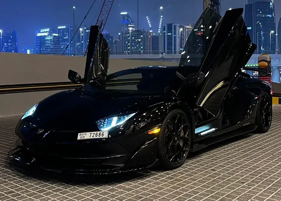 Lamborghini Aventador SVJ - Black